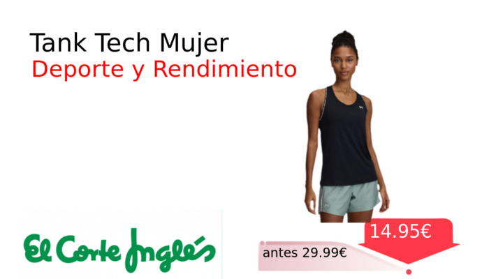 Tank Tech Mujer