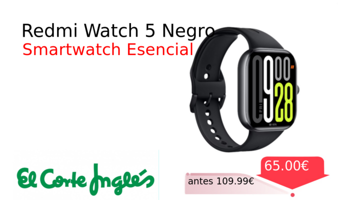 Redmi Watch 5 Negro