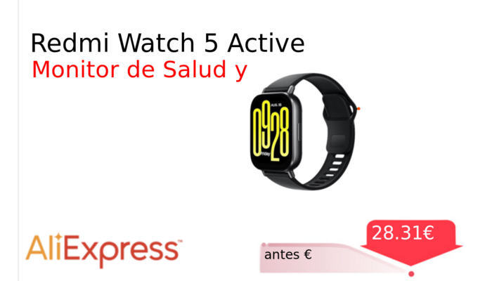 Redmi Watch 5 Active