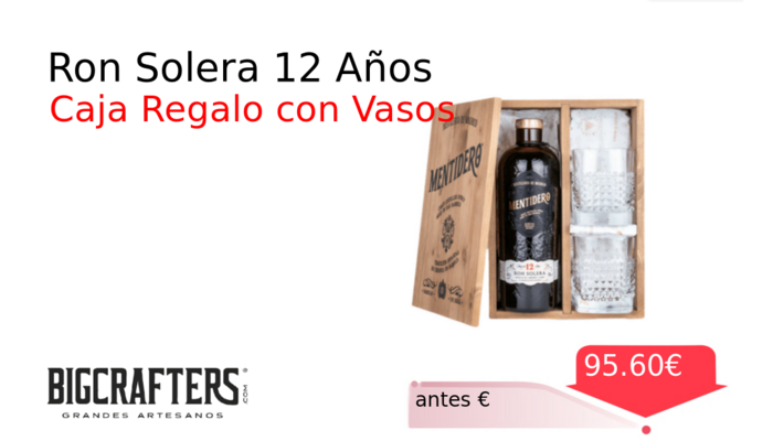 Ron Solera 12 Años