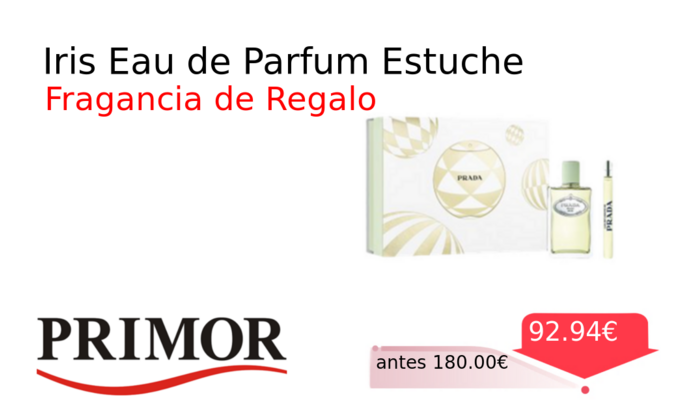 Iris Eau de Parfum Estuche