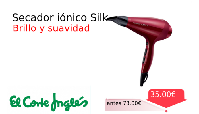 Secador iónico Silk