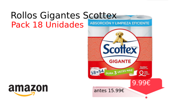 Rollos Gigantes Scottex