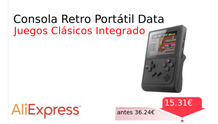 Consola Retro Portátil Data