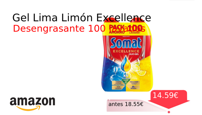 Gel Lima Limón Excellence