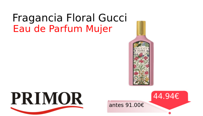 Fragancia Floral Gucci