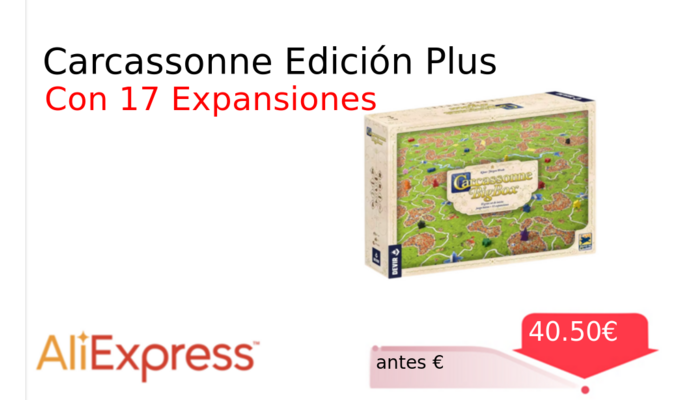 Carcassonne Edición Plus