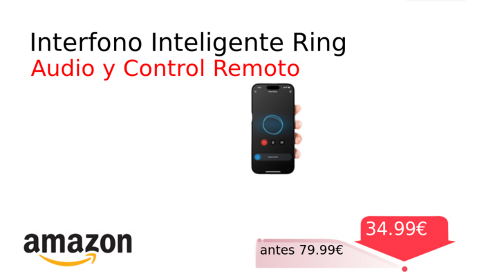 Interfono Inteligente Ring