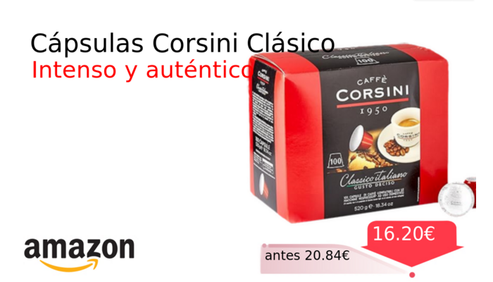 Cápsulas Corsini Clásico