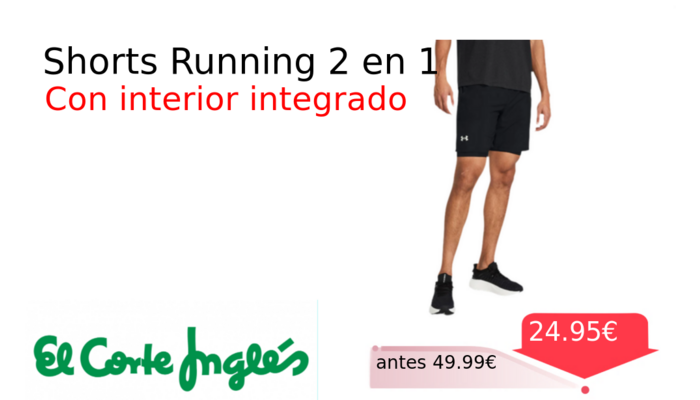 Shorts Running 2 en 1
