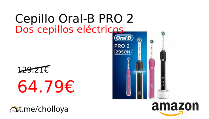 Cepillo Oral-B PRO 2