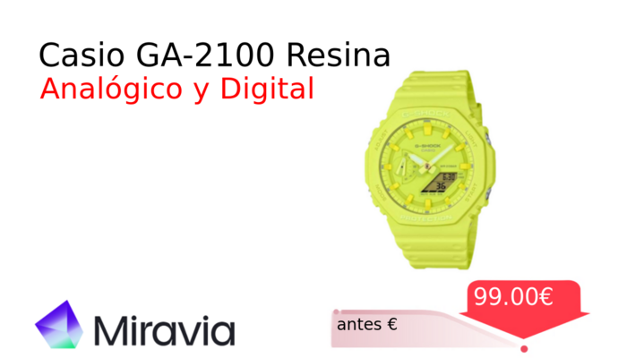 Casio GA-2100 Resina