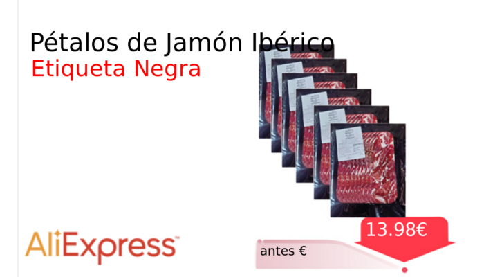 Pétalos de Jamón Ibérico