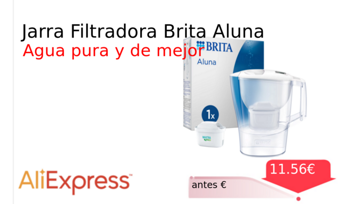 Jarra Filtradora Brita Aluna