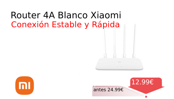 Router 4A Blanco Xiaomi