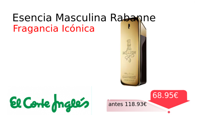 Esencia Masculina Rabanne
