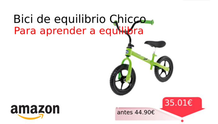 Bici de equilibrio Chicco
