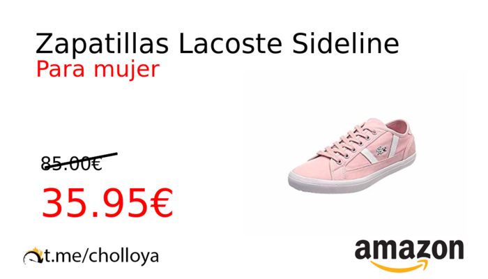 Zapatillas Lacoste Sideline