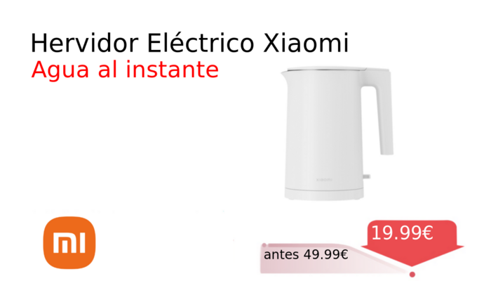 Hervidor Eléctrico Xiaomi