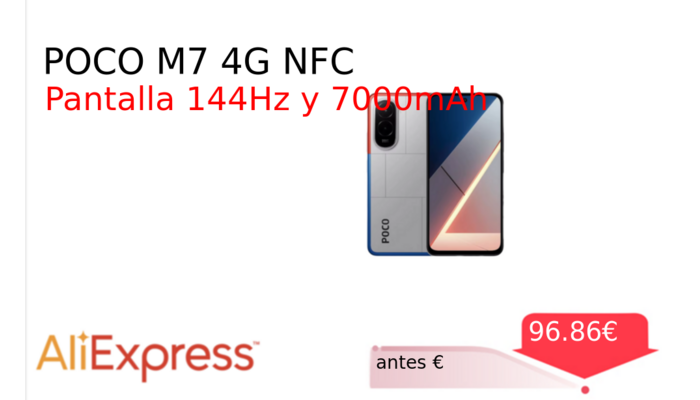 POCO M7 4G NFC