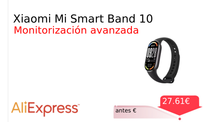 Xiaomi Mi Smart Band 10