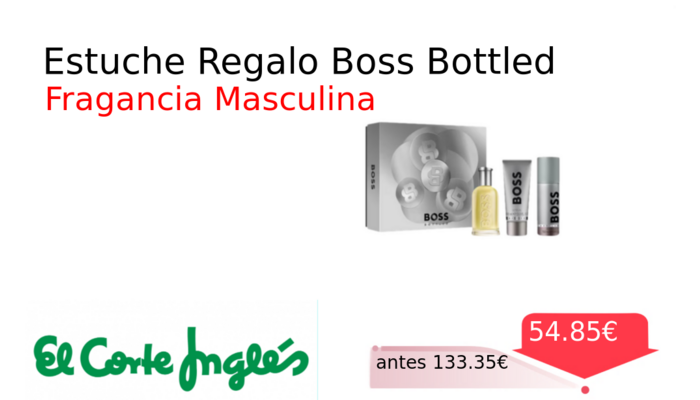 Estuche Regalo Boss Bottled