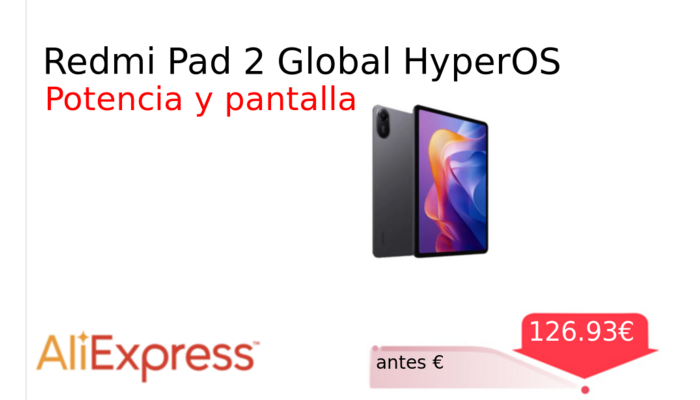 Redmi Pad 2 Global HyperOS