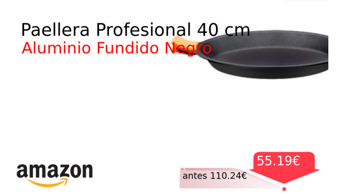 Paellera Profesional 40 cm