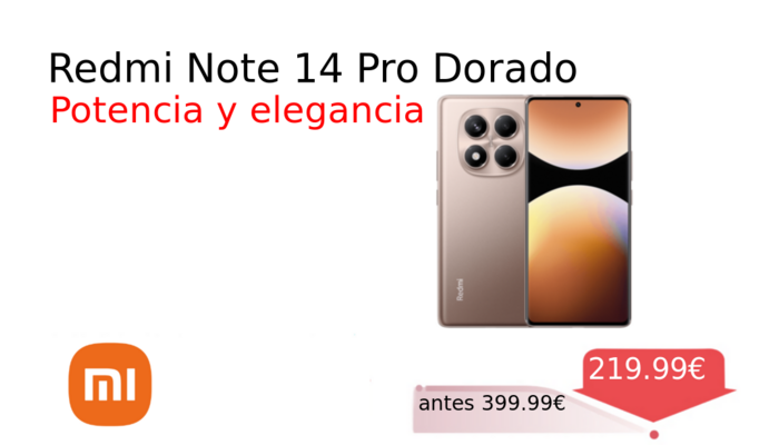 Redmi Note 14 Pro Dorado