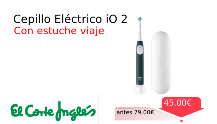 Cepillo Eléctrico iO 2