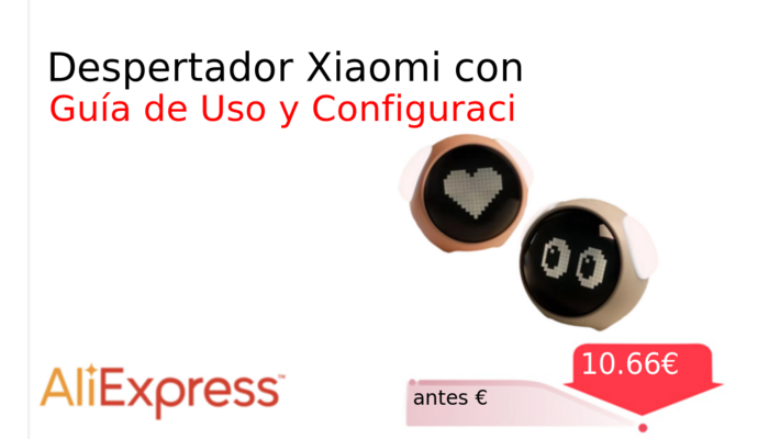 Despertador Xiaomi con