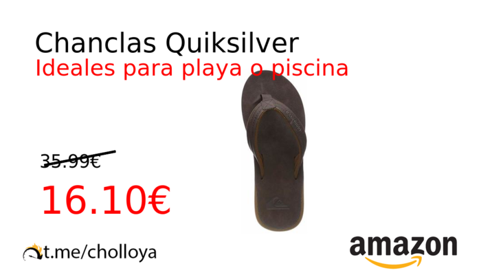 Chanclas Quiksilver