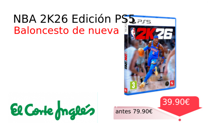 NBA 2K26 Edición PS5