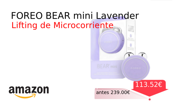 FOREO BEAR mini Lavender
