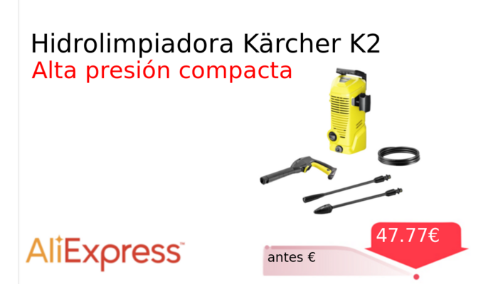 Hidrolimpiadora Kärcher K2