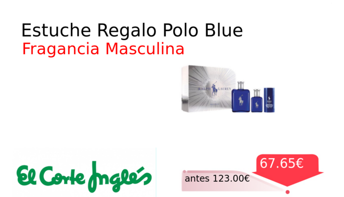 Estuche Regalo Polo Blue