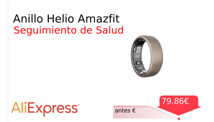 Anillo Helio Amazfit