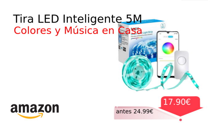 Tira LED Inteligente 5M