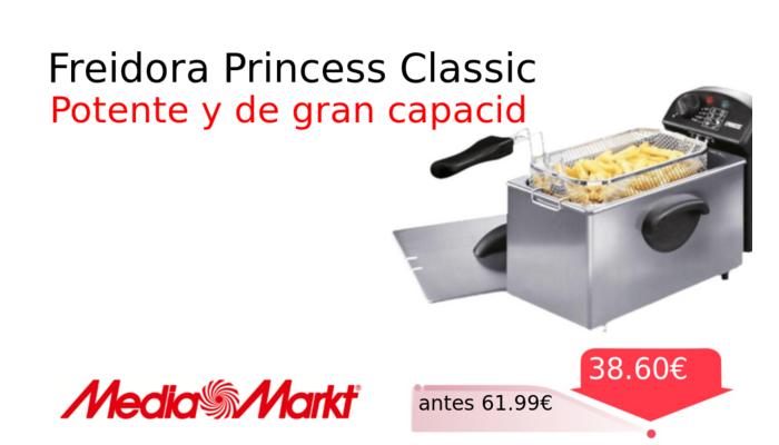Freidora Princess Classic