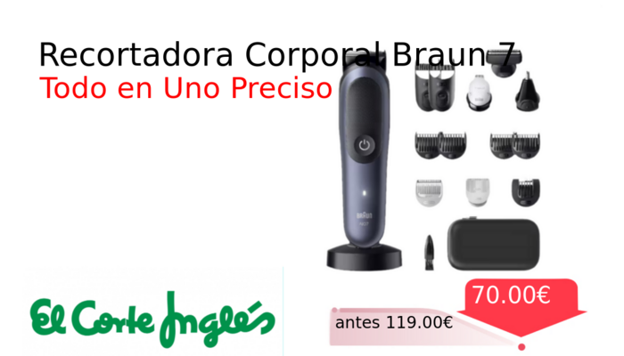 Recortadora Corporal Braun 7