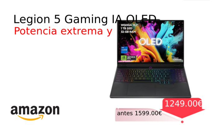 Legion 5 Gaming IA OLED