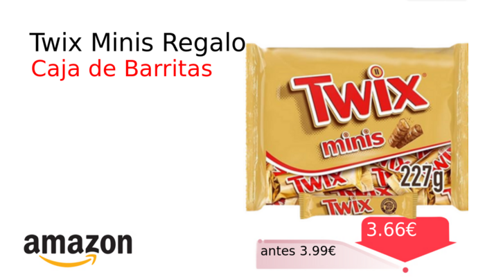 Twix Minis Regalo