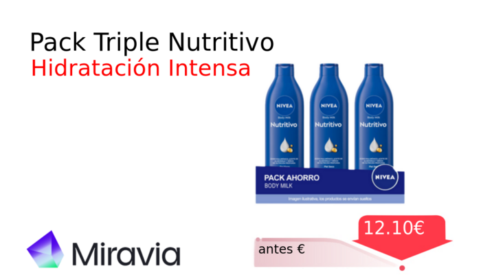 Pack Triple Nutritivo