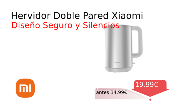 Hervidor Doble Pared Xiaomi