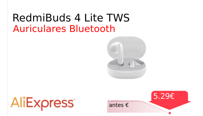 RedmiBuds 4 Lite TWS