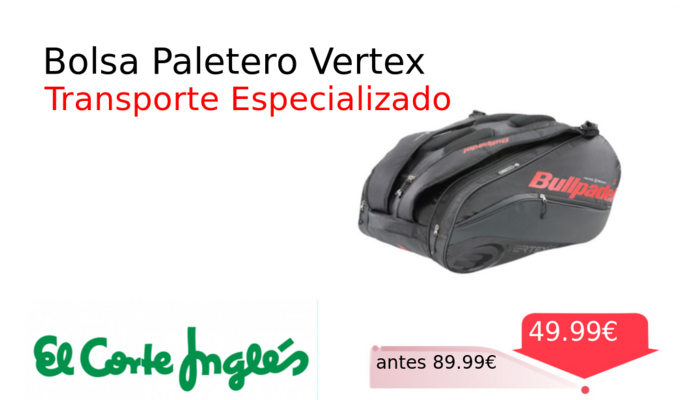 Bolsa Paletero Vertex