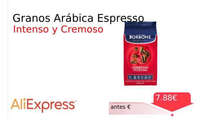 Granos Arábica Espresso