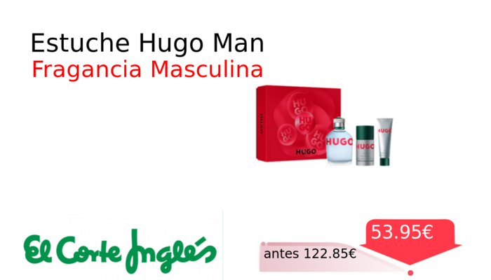 Estuche Hugo Man