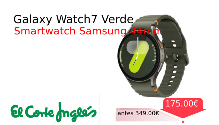 Galaxy Watch7 Verde
