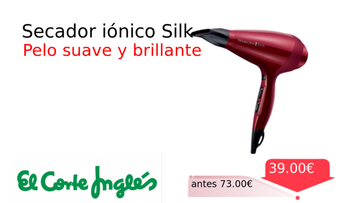 Secador iónico Silk